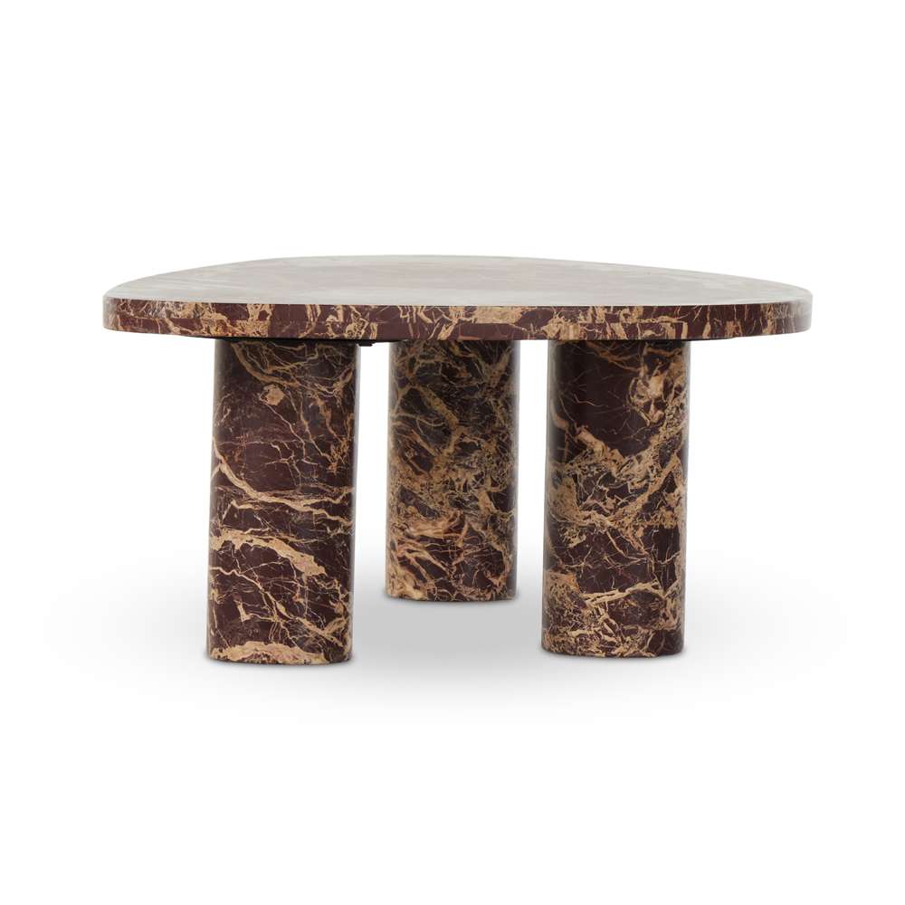 Four Hands - Rockwell - Zion Coffee Table-Big Table-Merlot - 239699-001 view 7