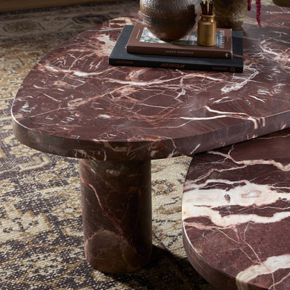 Four Hands - Rockwell - Zion Coffee Table-Big Table-Merlot - 239699-001 view 13