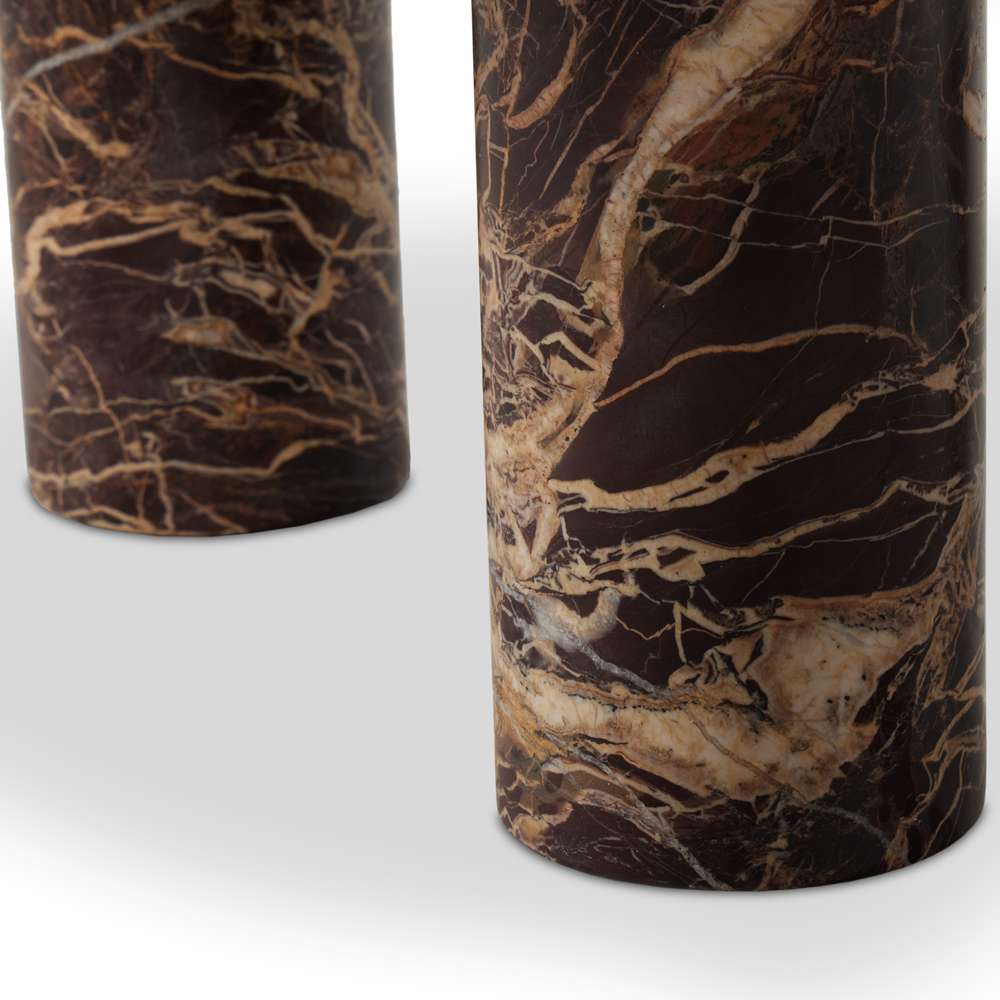 Four Hands - Rockwell - Zion Coffee Table-Small Table-Merlot - 239701-001 veiw 4