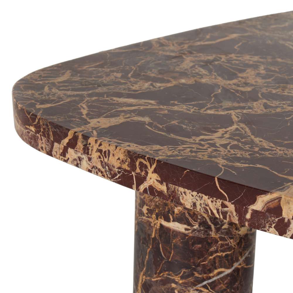 Four Hands - Rockwell - Zion Coffee Table-Small Table-Merlot - 239701-001 veiw 5