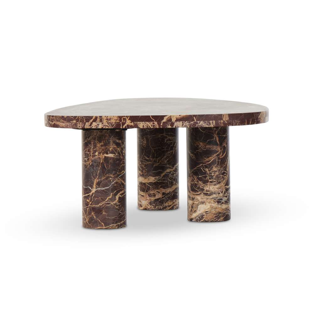 Four Hands - Rockwell - Zion Coffee Table-Small Table-Merlot - 239701-001 veiw 7
