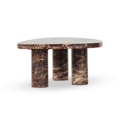Four Hands - Rockwell - Zion Coffee Table-Small Table-Merlot - 239701-001 veiw 7