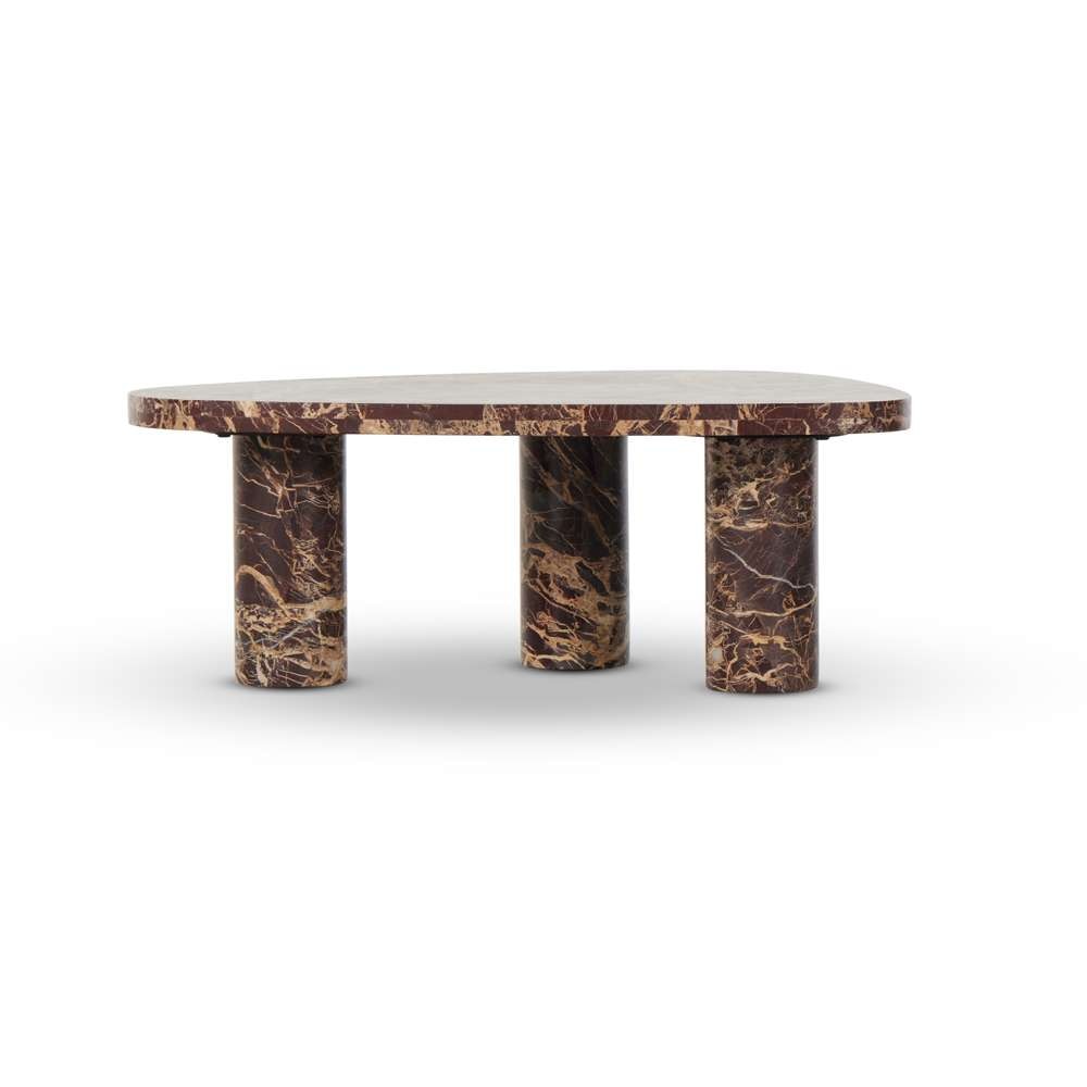 Four Hands - Rockwell - Zion Coffee Table-Small Table-Merlot - 239701-001 veiw 8