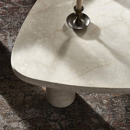 Four Hands - Rockwell - Zion Nesting Coffee Table - Cream Marble - 239699-003 veiw 10