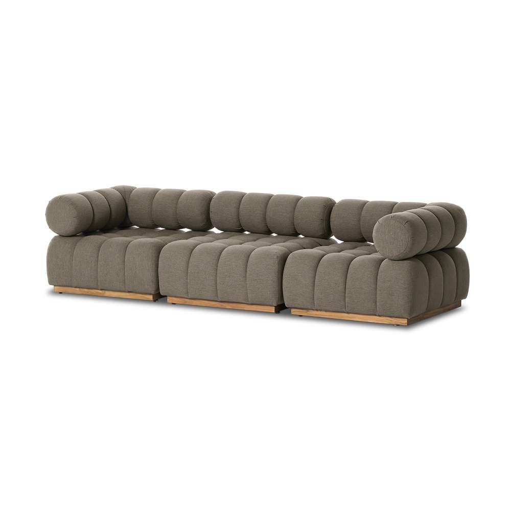 Four Hands - Roma Outdoor 3-Piece Sectional - Alessi Fawn - 230025-003 veiw 1