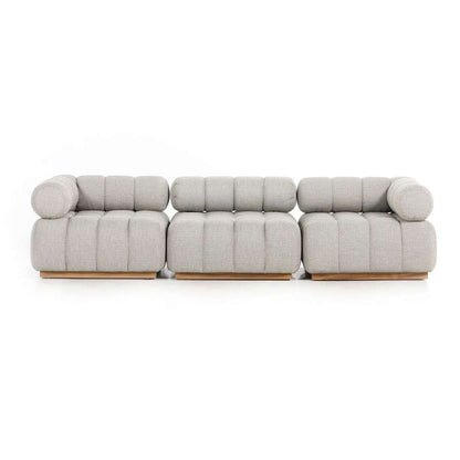 Four Hands - Roma Outdoor 3-Piece Sectional - Faye Ash - 230025-001 veiw 2