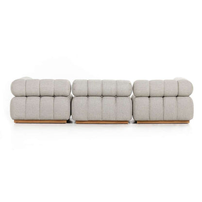 Four Hands - Roma Outdoor 3-Piece Sectional - Faye Ash - 230025-001 veiw 3