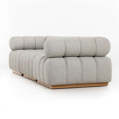Four Hands - Roma Outdoor 3-Piece Sectional - Faye Ash - 230025-001 veiw 7
