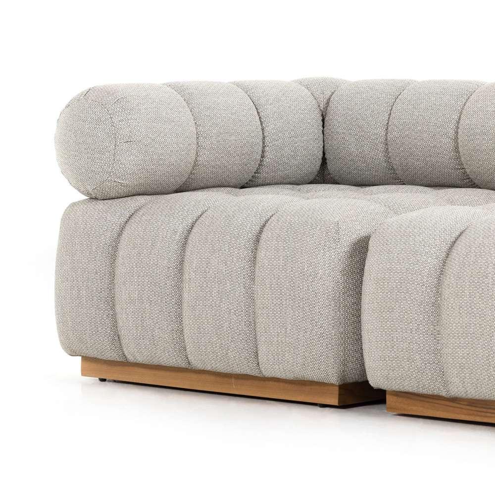 Four Hands - Roma Outdoor 3-Piece Sectional - Faye Ash - 230025-001 veiw 11