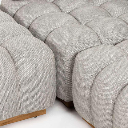 Four Hands - Roma Outdoor 3-Piece Sectional W/ Left Chaise - Faye Ash - 230026-001 veiw 11