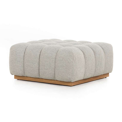 Four Hands - Roma Outdoor Ottoman Piece - Faye Ash - 227537-001 veiw 1