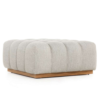 Four Hands - Roma Outdoor Ottoman Piece - Faye Ash - 227537-001 veiw 2