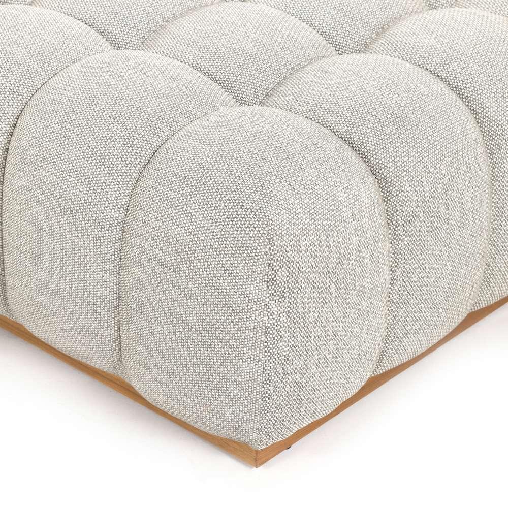 Four Hands - Roma Outdoor Ottoman Piece - Faye Ash - 227537-001 veiw 4