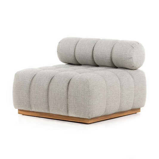 Four Hands - Roma Outdoor Sectional - Armless Pc - Ash - 226935-001 veiw 1
