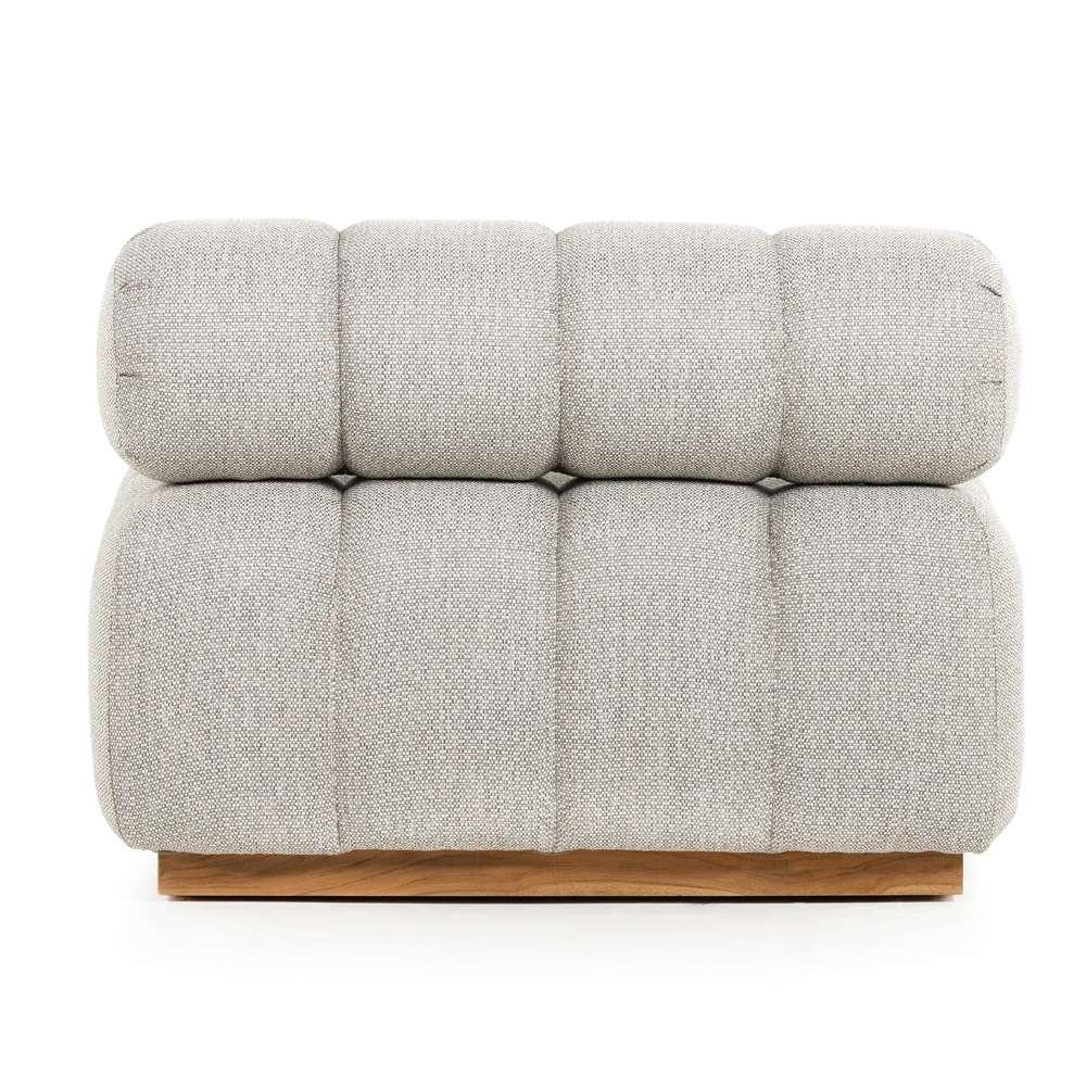 Four Hands - Roma Outdoor Sectional - Armless Pc - Ash - 226935-001 veiw 2