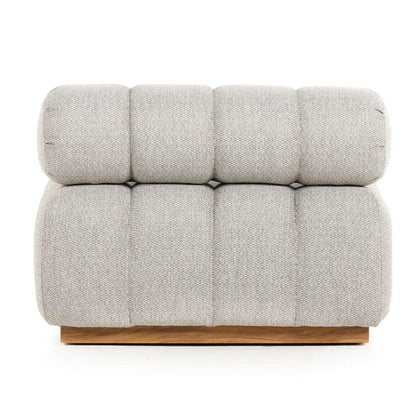 Four Hands - Roma Outdoor Sectional - Armless Pc - Ash - 226935-001 veiw 2