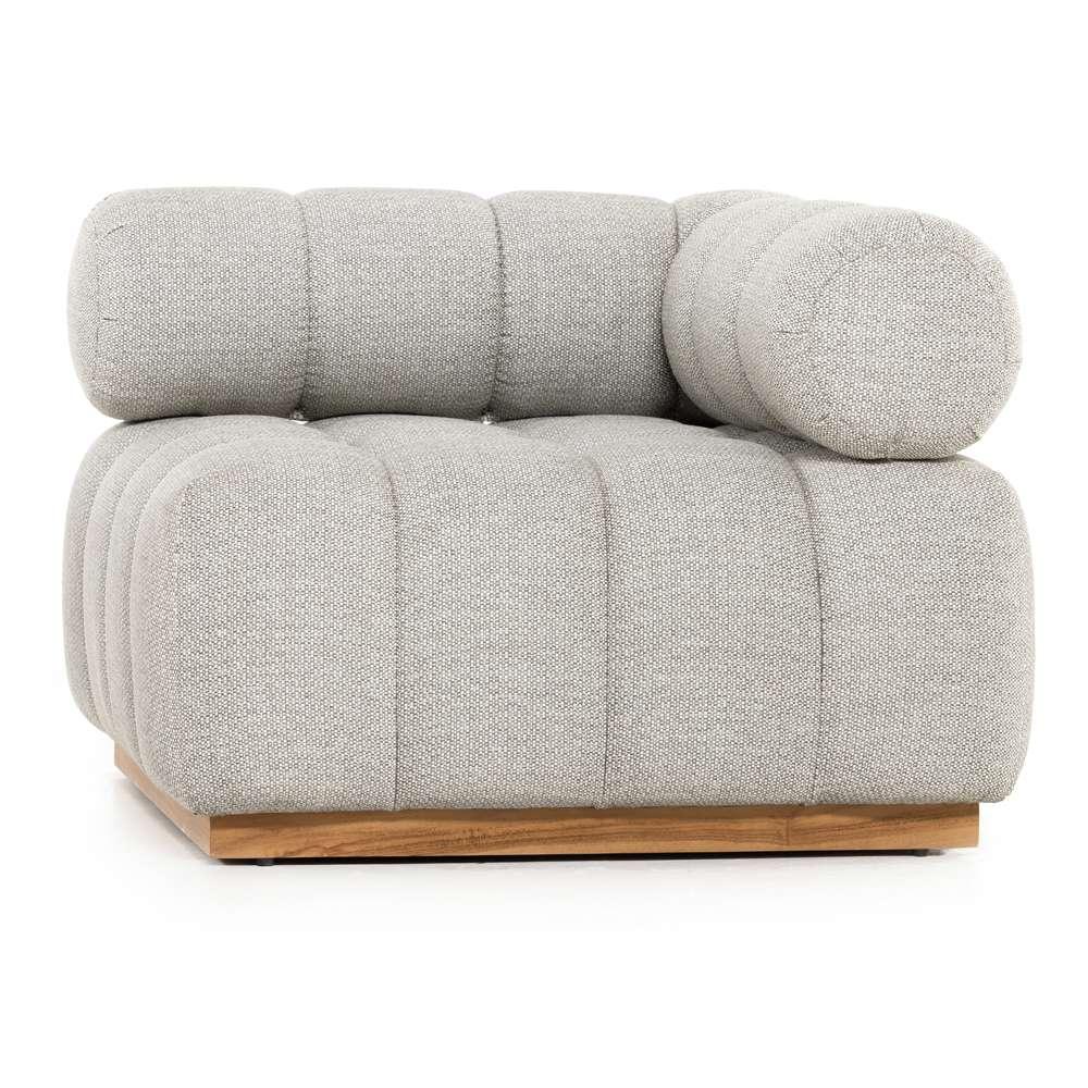 Four Hands - Roma Outdoor Sectional - Corner Pc - Ash - 226936-001 veiw 3