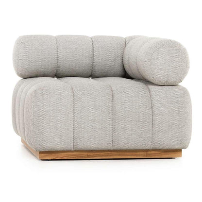Four Hands - Roma Outdoor Sectional - Corner Pc - Ash - 226936-001 veiw 3