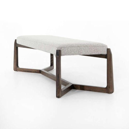 Four Hands - Roscoe Bench - Brunswick Pebble - 101046-002 veiw 2