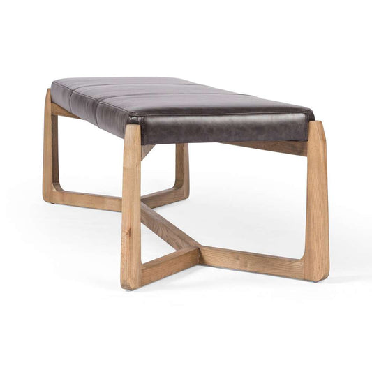 Four Hands - Roscoe Bench - Sonoma Black - 101046-008 veiw 2
