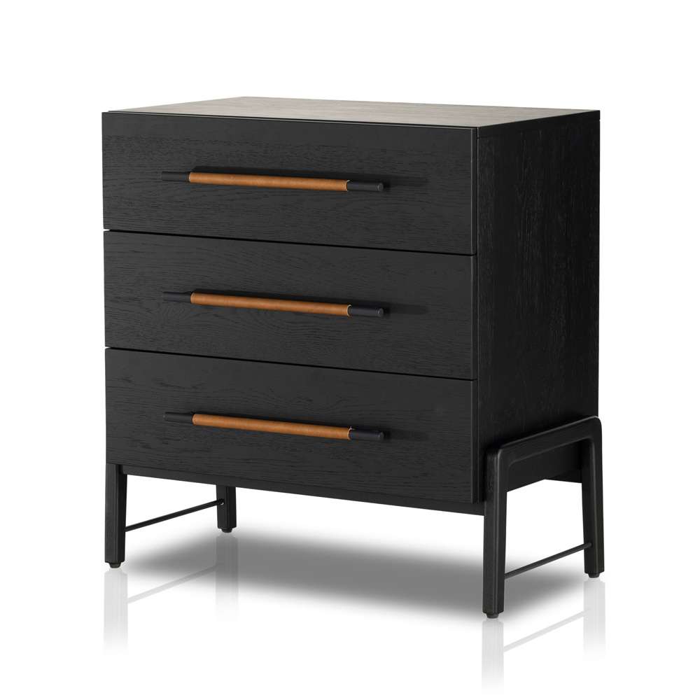 Four Hands - Rosedale 3 Drawer Dresser - Ebony Oak Veneer - 108448-003 veiw 1