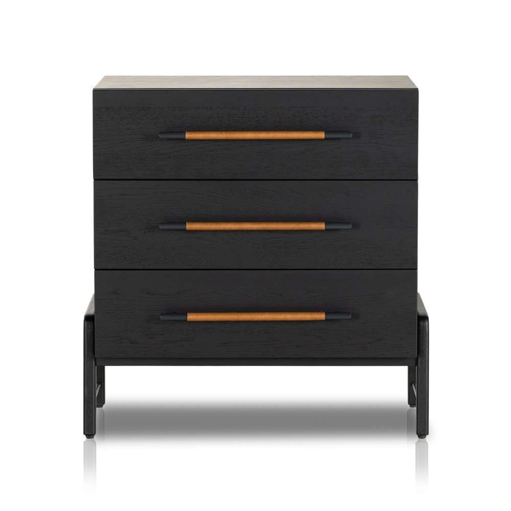 Four Hands - Rosedale 3 Drawer Dresser - Ebony Oak Veneer - 108448-003 veiw 2