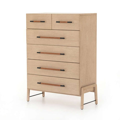 Four Hands - Rosedale 6 Drawer Tall Dresser - Yucca Oak - 108708-002 veiw 1