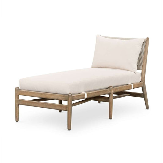 Four Hands - Rosen Outdoor Chaise - Natural Eucalyptus - 227343-001 veiw 1