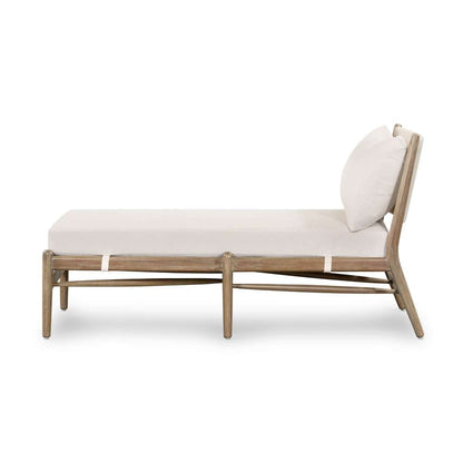Four Hands - Rosen Outdoor Chaise - Natural Eucalyptus - 227343-001 veiw 4