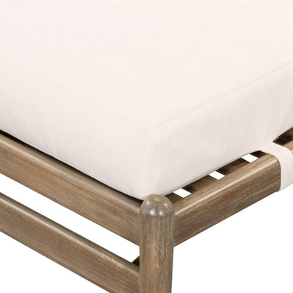 Four Hands - Rosen Outdoor Chaise - Natural Eucalyptus - 227343-001 veiw 5