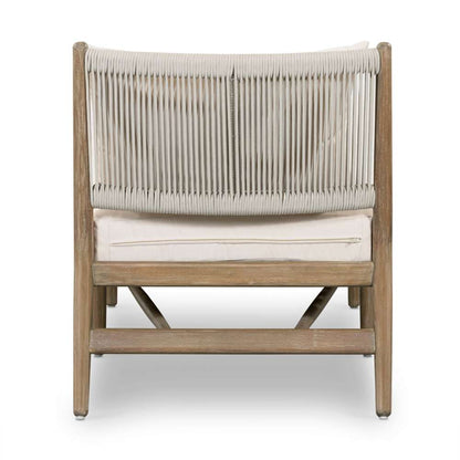 Four Hands - Rosen Outdoor Chaise - Natural Eucalyptus - 227343-001 veiw 6