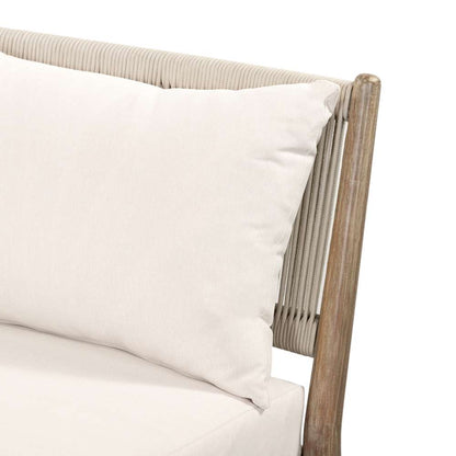 Four Hands - Rosen Outdoor Chaise - Natural Eucalyptus - 227343-001 veiw 7