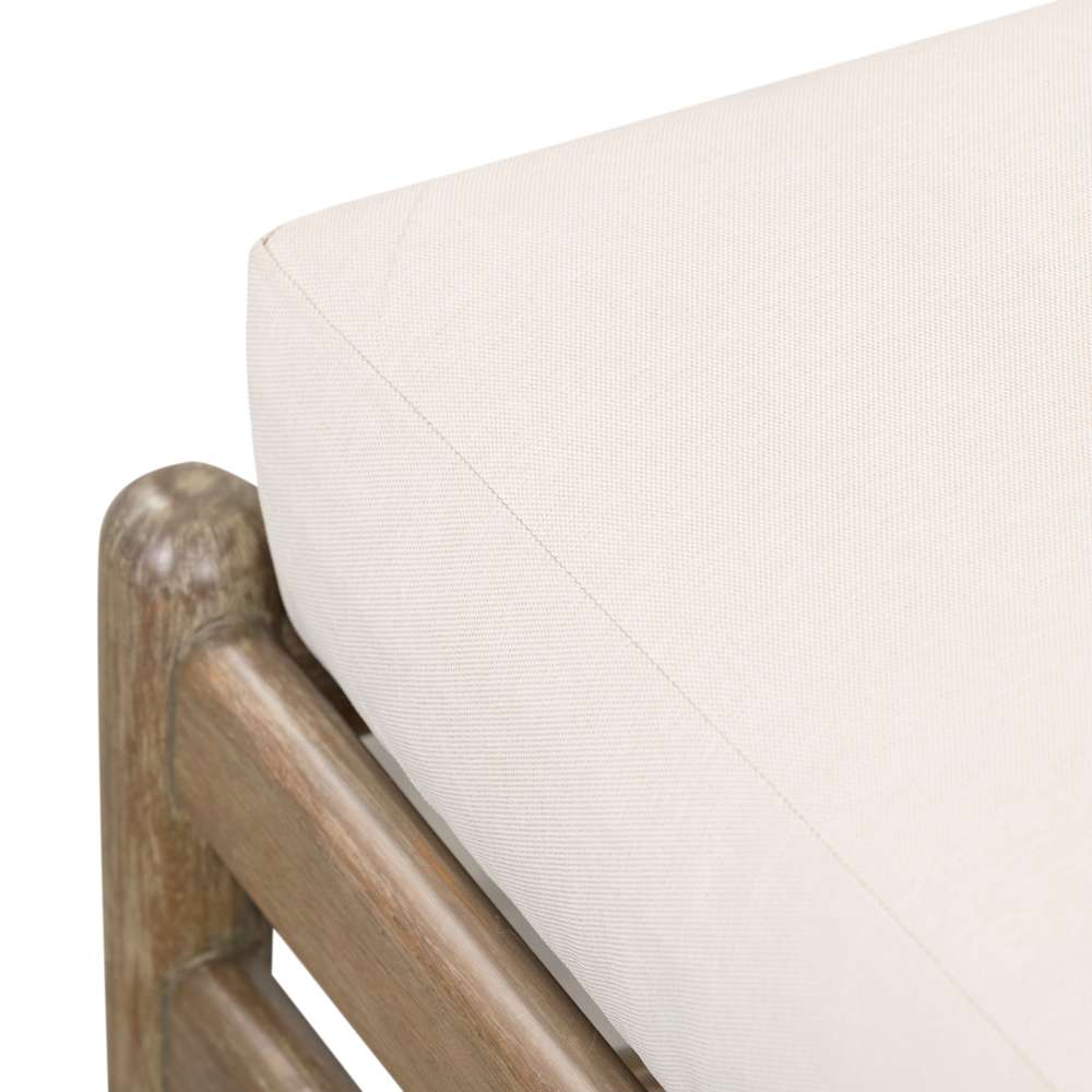 Four Hands - Rosen Outdoor Chaise - Natural Eucalyptus - 227343-001 veiw 8