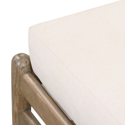 Four Hands - Rosen Outdoor Chaise - Natural Eucalyptus - 227343-001 veiw 8