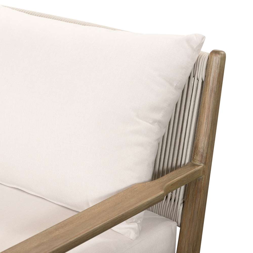 Four Hands - Rosen Outdoor Sofa - Natural Eucalyptus - 227336-001 veiw 7