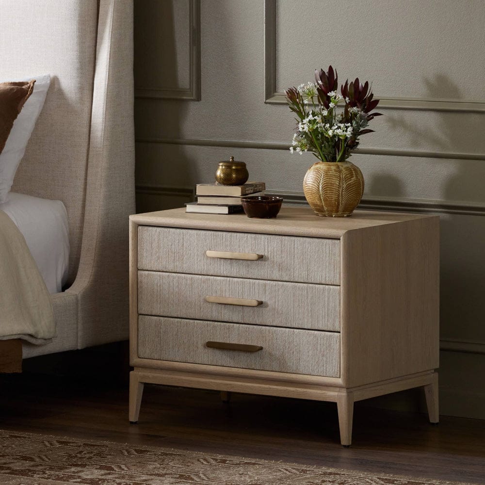 Four Hands - Rosenell Closed Nightstand - Natural Oak Veneer - 249018-002 view 4
