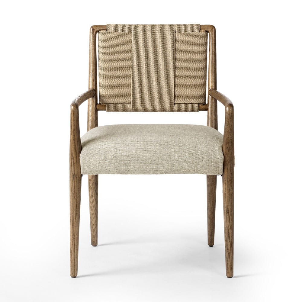 Four Hands - Rothler Dining Armchair - Alcala Wheat - 243480-001 view 1