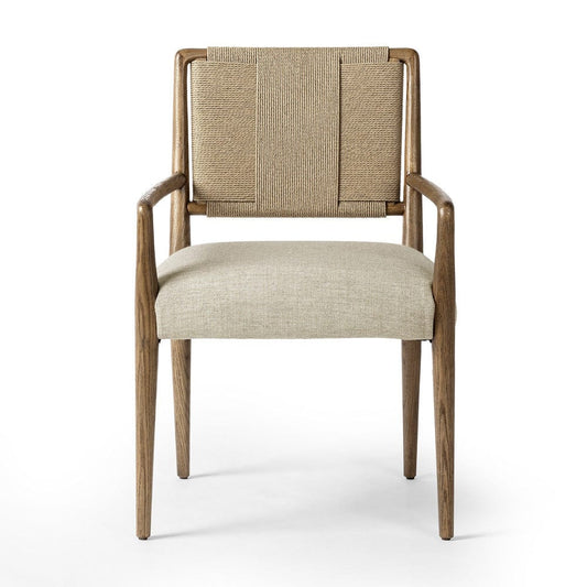 Four Hands - Rothler Dining Armchair - Alcala Wheat - 243480-001 view 1