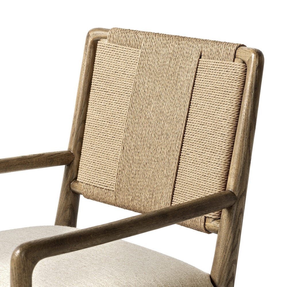 Four Hands - Rothler Dining Armchair - Alcala Wheat - 243480-001 view 7