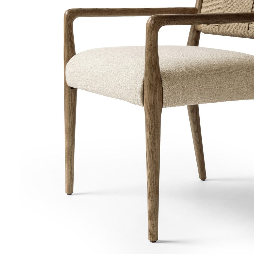 Four Hands - Rothler Dining Armchair - Alcala Wheat - 243480-001 view 9