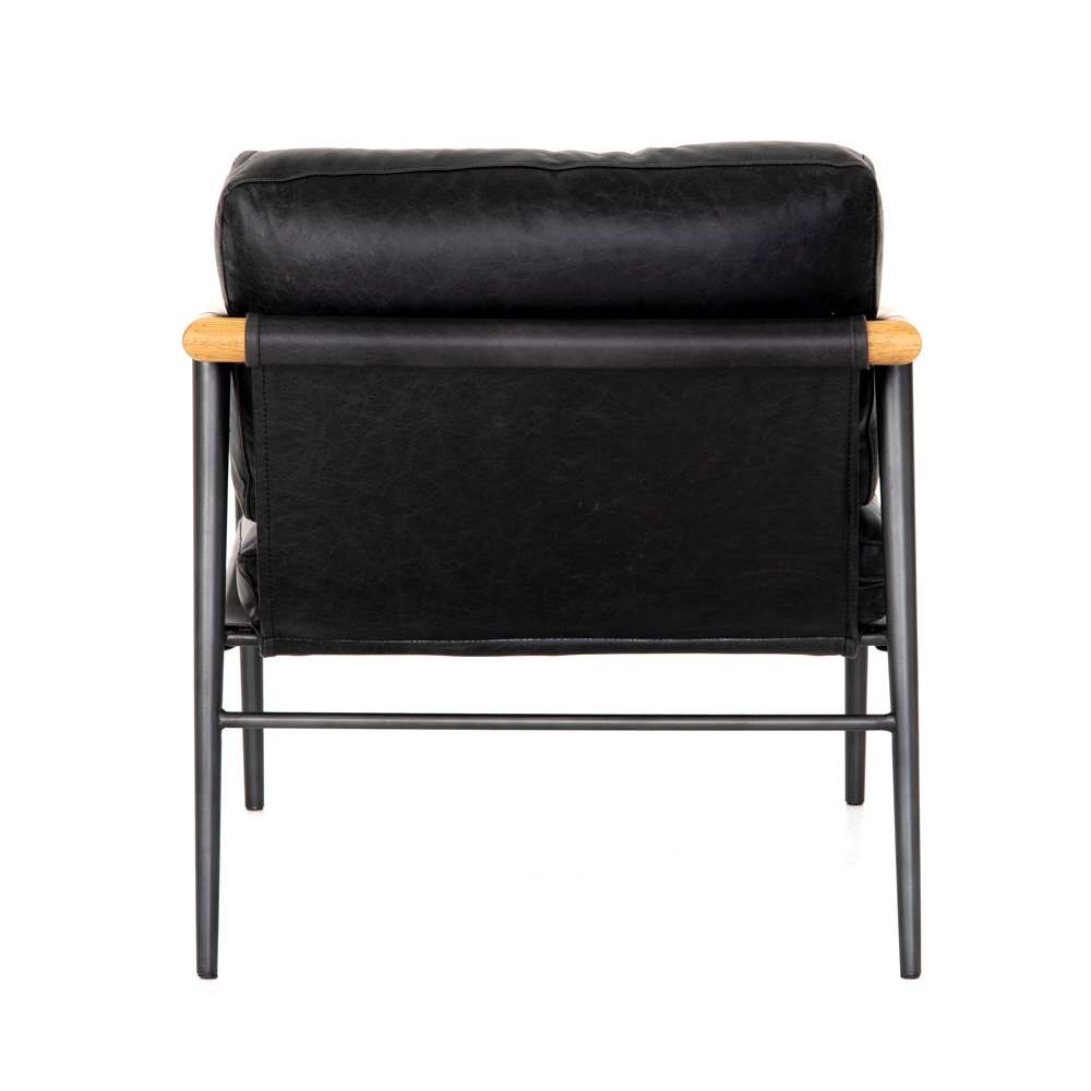 Four Hands - Rowen Chair - Sonoma Black - 105778-006 veiw 2