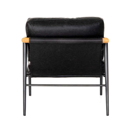 Four Hands - Rowen Chair - Sonoma Black - 105778-006 veiw 2