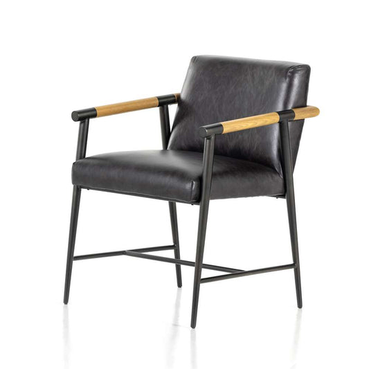 Four Hands - Rowen Dining Chair - Sonoma Black - 226223-002 veiw 1