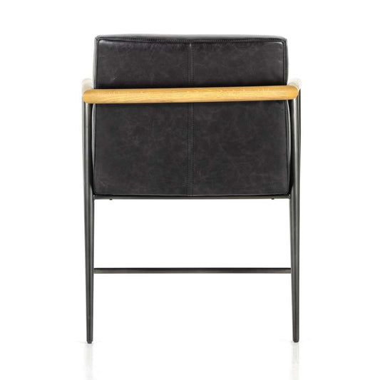 Four Hands - Rowen Dining Chair - Sonoma Black - 226223-002 veiw 2