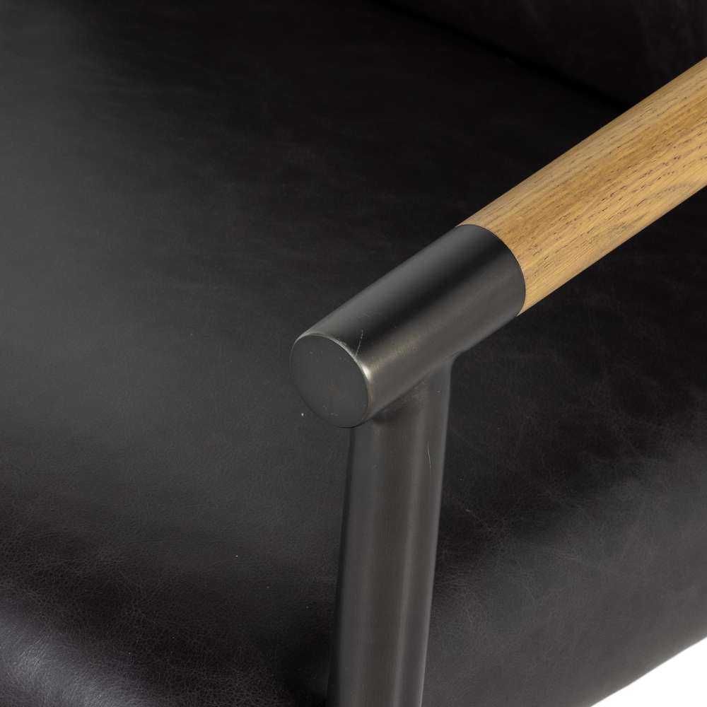 Four Hands - Rowen Dining Chair - Sonoma Black - 226223-002 veiw 5