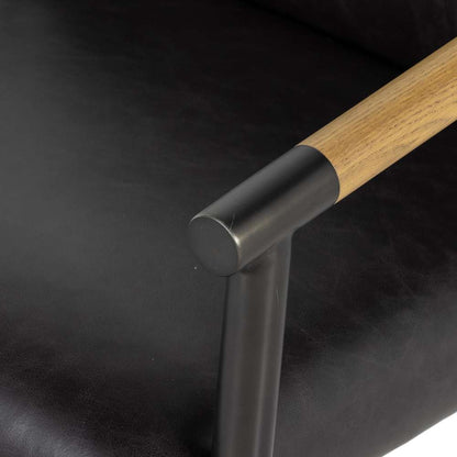 Four Hands - Rowen Dining Chair - Sonoma Black - 226223-002 veiw 5