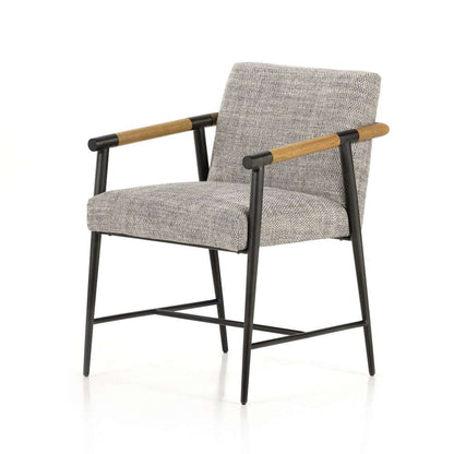 Four Hands - Rowen Dining Chair - Thames Raven - 226223-001 veiw 1
