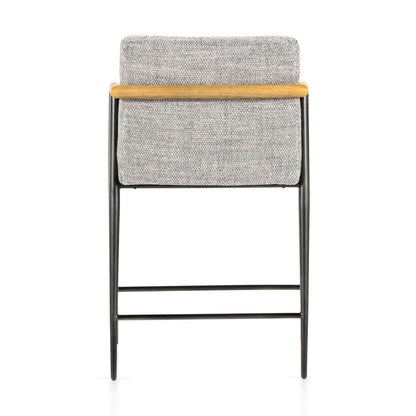 Four Hands - Rowen Stool - Thames Raven - Counter - 226230-004 veiw 2