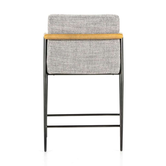 Four Hands - Rowen Stool - Thames Raven - Counter - 226230-004 veiw 2