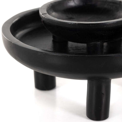 Four Hands - Rune Bowls - Flint Black - 227439-001 veiw 4
